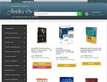 Tablet Screenshot of juridicaonline.com.br